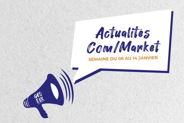 Lire la suite à propos de l’article Les 5 actualités com/market du 8 au 14 janvier 2024