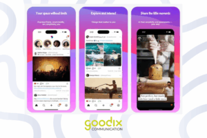 Interface d’une application sociale alternative à TikTok, illustrant l’intérêt croissant pour des plateformes concurrentes aux États-Unis